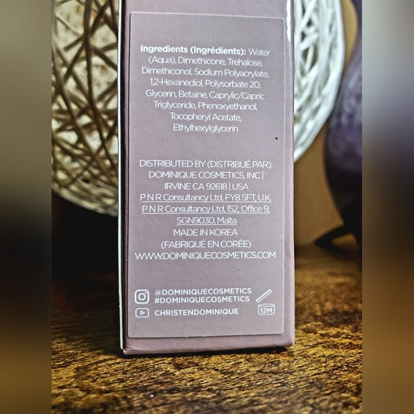 5/75$ DOMINIQUE COSMETICSBlur & Moisture Serum Primer - Picture 3 of 12